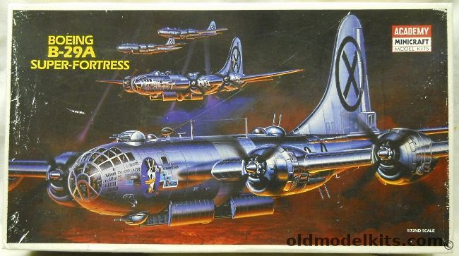 Academy 1/72 Boeing B-29A Superfortress - Big Time Operator 9th Bomb Group (48 missions), 2111 plastic model kit
